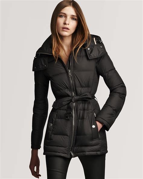 women's Burberry puffer coat sale